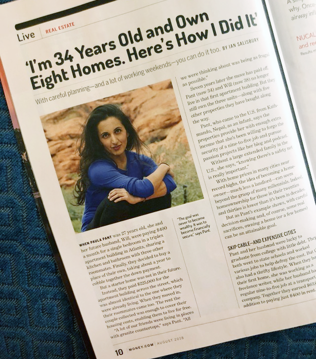 Photo of Paula Pant Money Magazine Feature